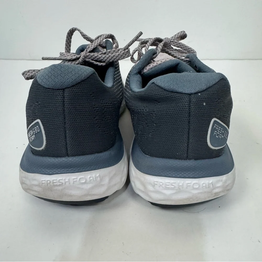 New Balance Fresh Foam 680 Sneakers Grey Gray Running Workout Gym Fitness